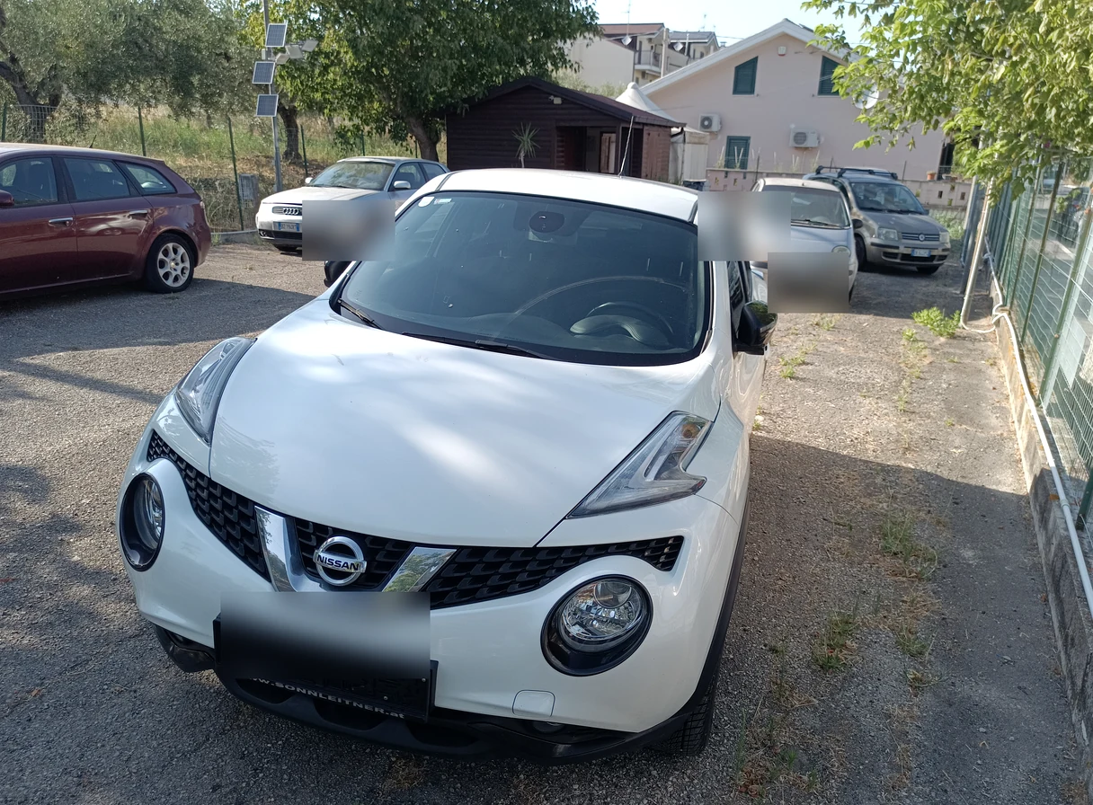 Nissan Juke 1.2 benzina 2017 usata FILAUTO Vasto - vista anteriore tre quarti