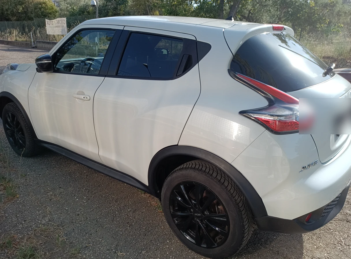 Nissan Juke 1.2 benzina 2017 usata FILAUTO Vasto - vista posteriore tre quarti